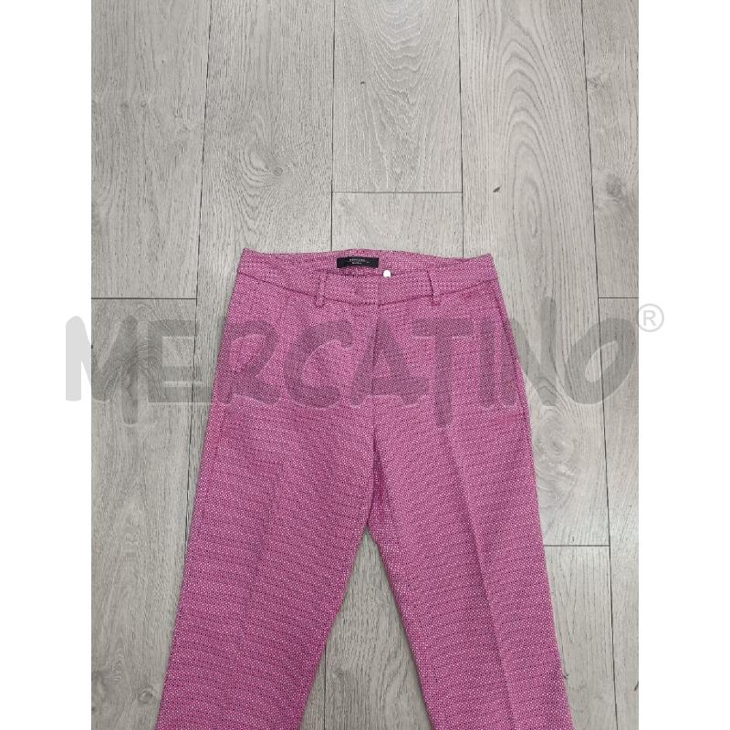 PANTALONE DONNA WEEKEND FUCSIA ROMBI NERI | Mercatino dell'Usato Roma gregorio vii 3