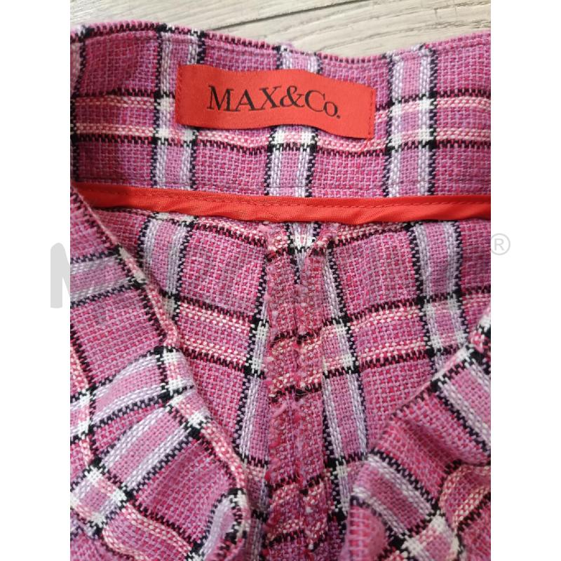 PANTALONE MAX AND CO ROSA CHECK  | Mercatino dell'Usato Roma gregorio vii 3
