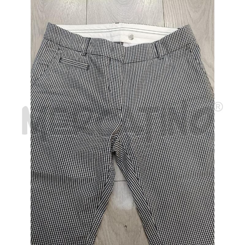 PANTALONE PESERICO QUADRETTATO NERO BIANCO  | Mercatino dell'Usato Roma gregorio vii 3