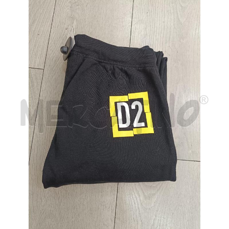 PANTALONE RAGAZZO TUTA NERA DSQUARED  | Mercatino dell'Usato Roma gregorio vii 3
