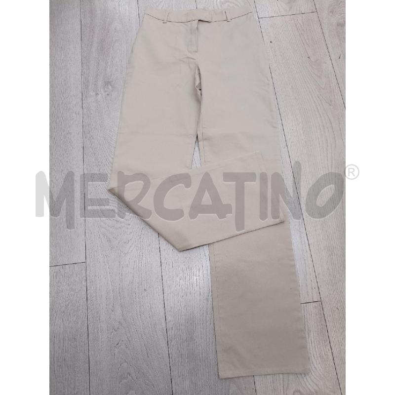 PANTALONE STRETCH WEEKEND MAX MARA SABBIA  | Mercatino dell'Usato Roma gregorio vii 2