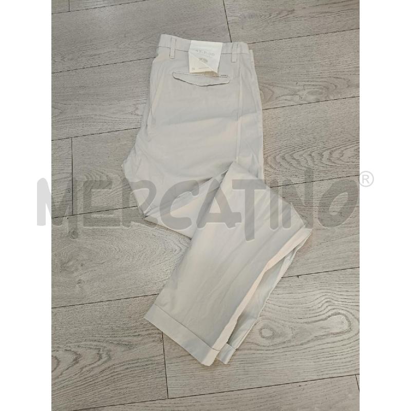 PANTALONE UOMO ATPCO BEIGE CHIARO COTONE | Mercatino dell'Usato Roma gregorio vii 3