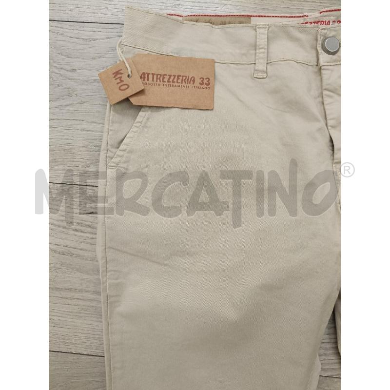 PANTALONE UOMO ATTREZZERIA33 BEIGE | Mercatino dell'Usato Roma gregorio vii 2