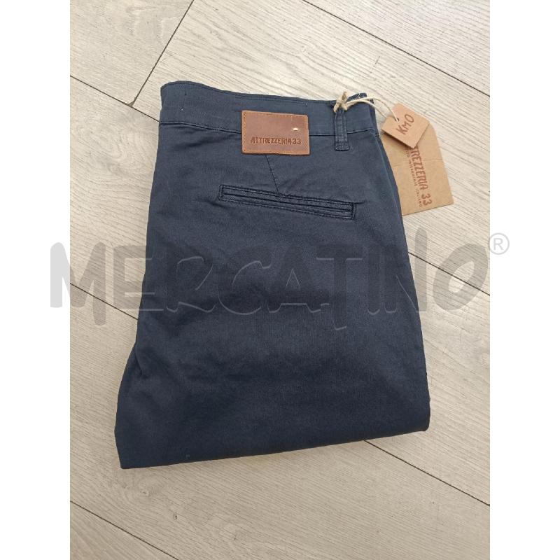 PANTALONE UOMO ATTREZZERIA BLU COTONE | Mercatino dell'Usato Roma gregorio vii 1