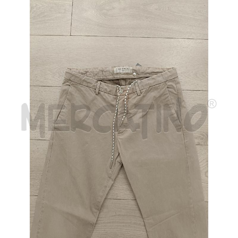 PANTALONE UOMO BE ABLE BEIGE | Mercatino dell'Usato Roma gregorio vii 3