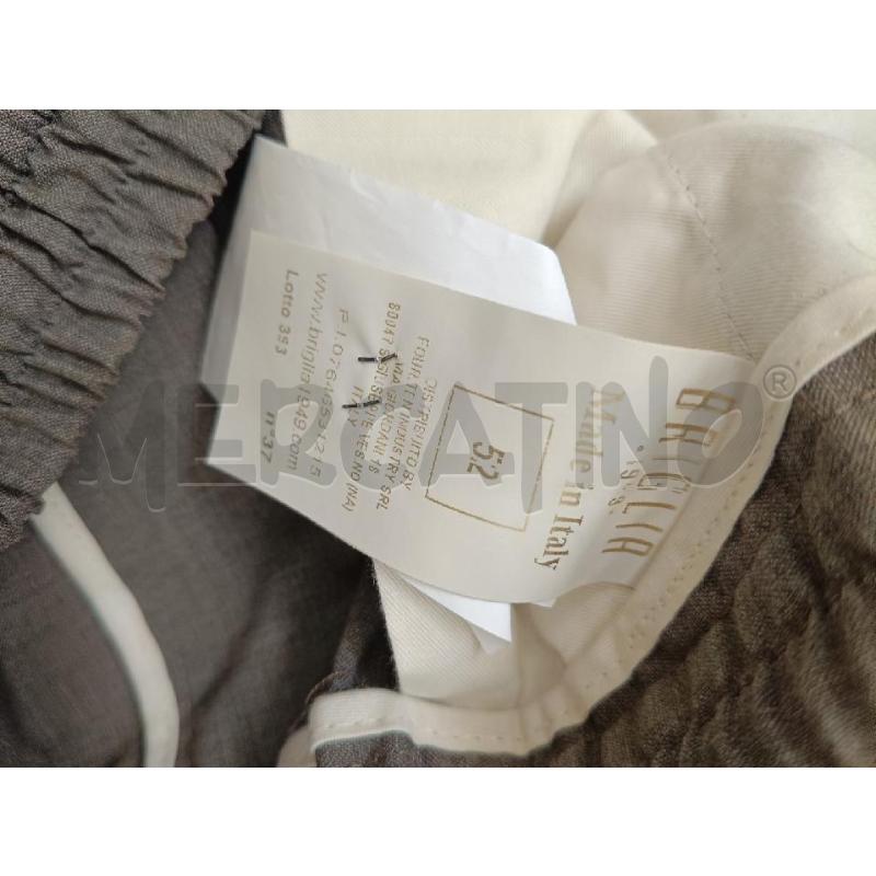 PANTALONE UOMO BRIGLIA MARRONE LACCI | Mercatino dell'Usato Roma gregorio vii 3
