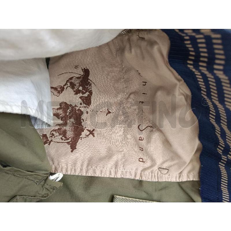 PANTALONE UOMO FEDELI WHITE SAND VERDE MILITARE | Mercatino dell'Usato Roma gregorio vii 3