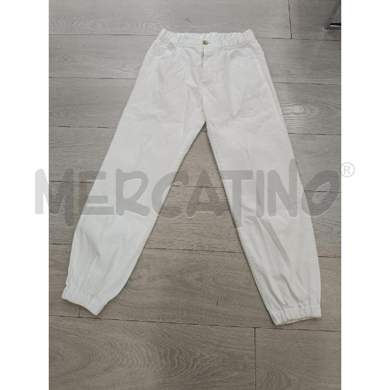 PANTALONE UOMO GIORGIO ARMANI BIANCO NIDO D'APE COTONE | Mercatino dell'Usato Roma gregorio vii 1