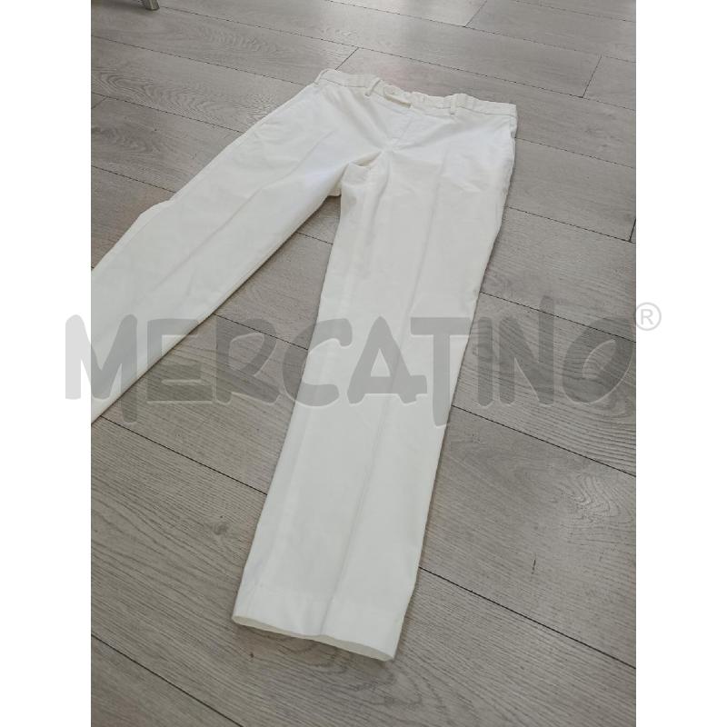 PANTALONE UOMO INCOTEX BIANCO COTONE | Mercatino dell'Usato Roma gregorio vii 3