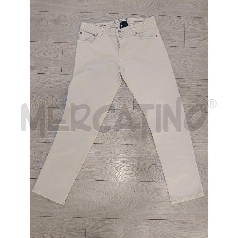 PANTALONE UOMO JACOB COHEN BEIGE  | Mercatino dell'Usato Roma gregorio vii 1
