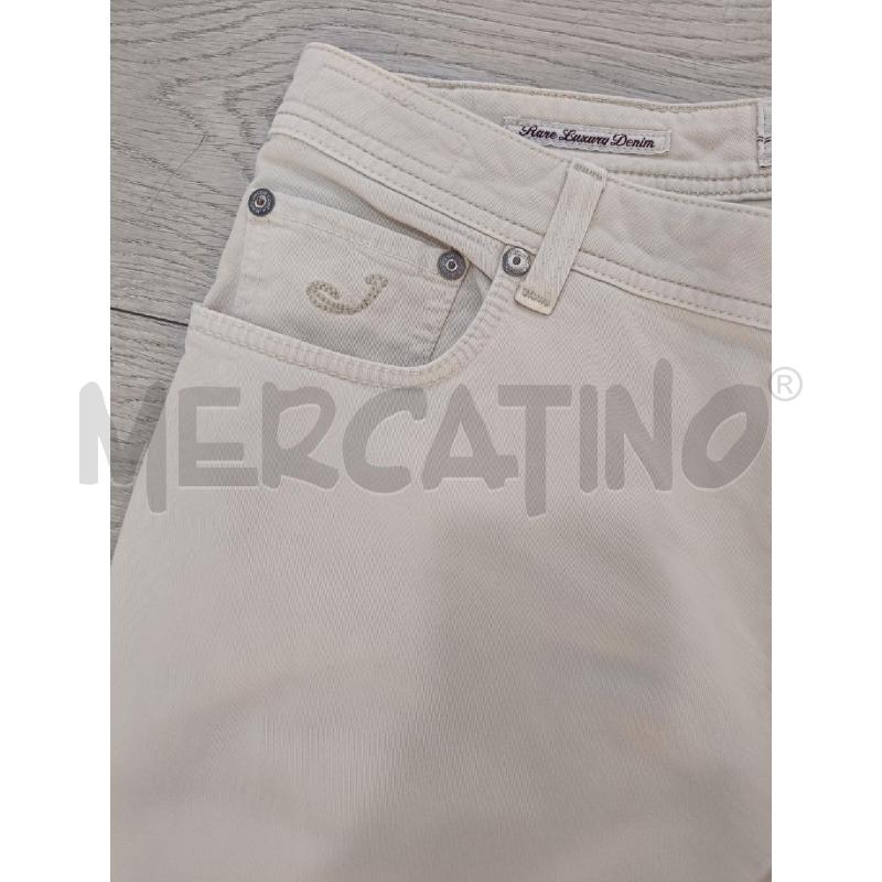 PANTALONE UOMO JACOB COHEN BEIGE  | Mercatino dell'Usato Roma gregorio vii 2