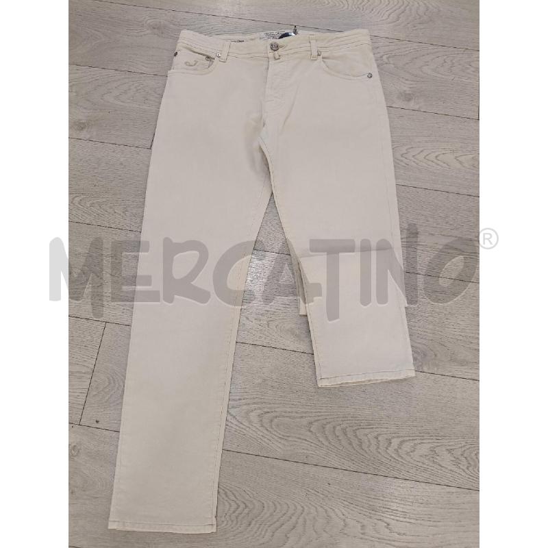PANTALONE UOMO JACOB COHEN BEIGE  | Mercatino dell'Usato Roma gregorio vii 3