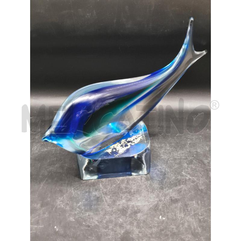 PESCE MURANO BLU  | Mercatino dell'Usato Roma gregorio vii 1