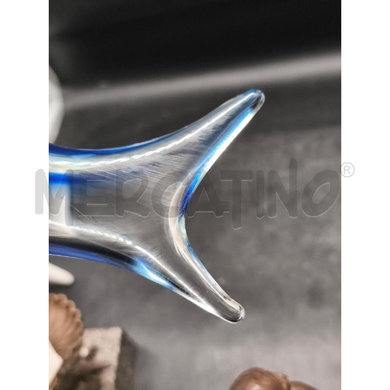 PESCE MURANO BLU  | Mercatino dell'Usato Roma gregorio vii 4