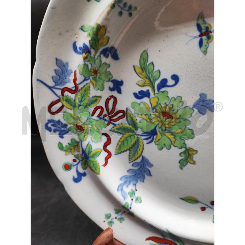 PIATTINO GENUINE CHINA DEC BLU VERDI  | Mercatino dell'Usato Roma gregorio vii 2