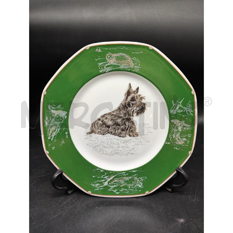 PIATTINO HERMES SCOTTISH TERRIER 21 CM | Mercatino dell'Usato Roma gregorio vii 1