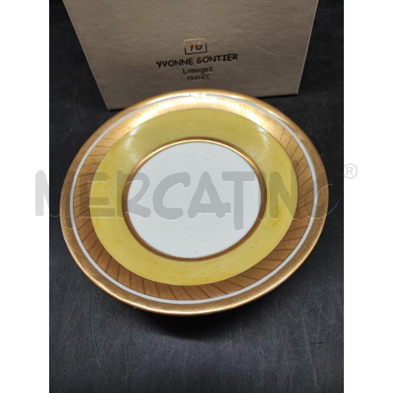PIATTINO LIMOGES GIALLO DOR | Mercatino dell'Usato Roma gregorio vii 2