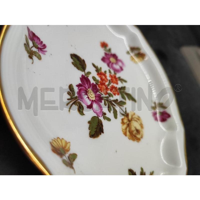 PIATTINO RICHARD GINORI FIORI  | Mercatino dell'Usato Roma gregorio vii 2
