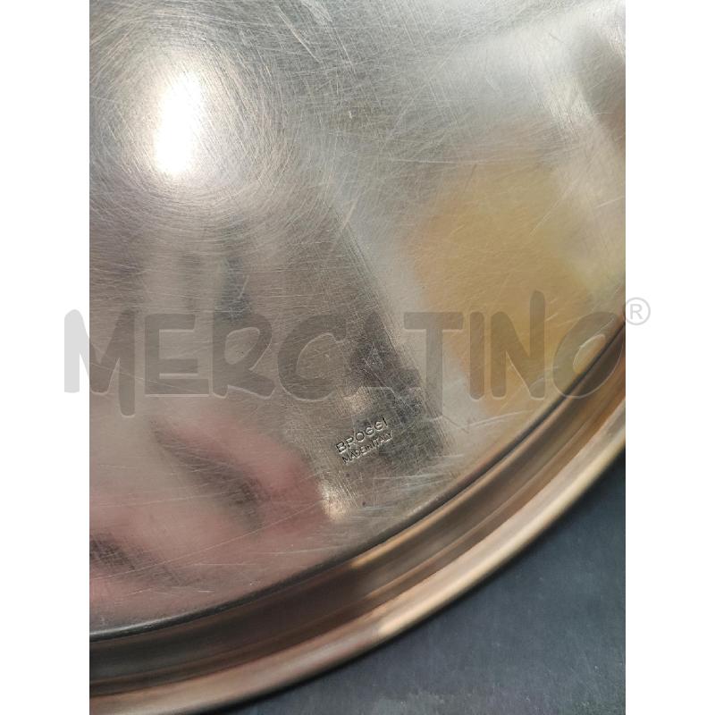 PIATTI COPPIA METALLO BROGGI 35 CM DIAMETRO | Mercatino dell'Usato Roma gregorio vii 3