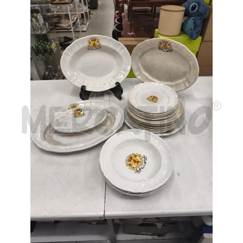 PIATTI PZ. 21 SOCIETÀ CERAMICA GINORI STEMMA | Mercatino dell'Usato Roma gregorio vii 1