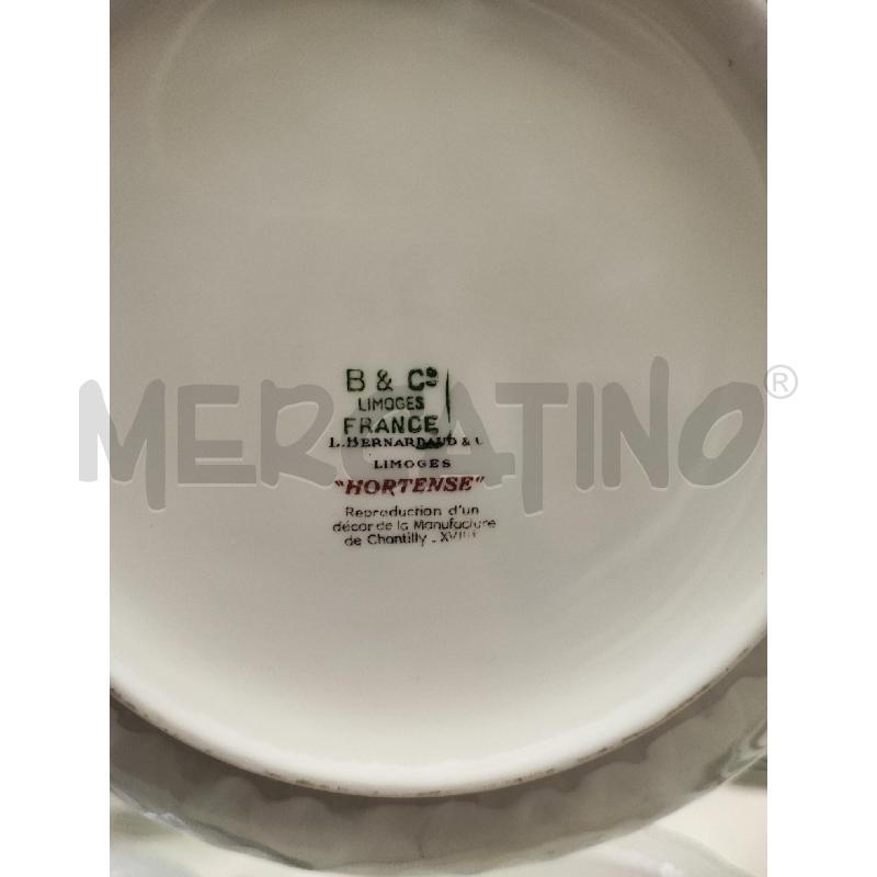 PIATTI SERVIZIO PZ. 69 LIMOGES DECORI BLU  | Mercatino dell'Usato Roma gregorio vii 4