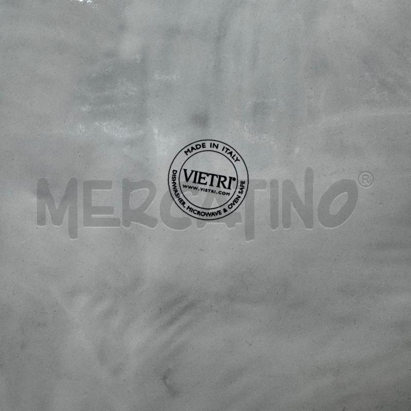 PIATTI TARTARUGHE BIANCHE VIETRI 13 PZ  | Mercatino dell'Usato Roma gregorio vii 3