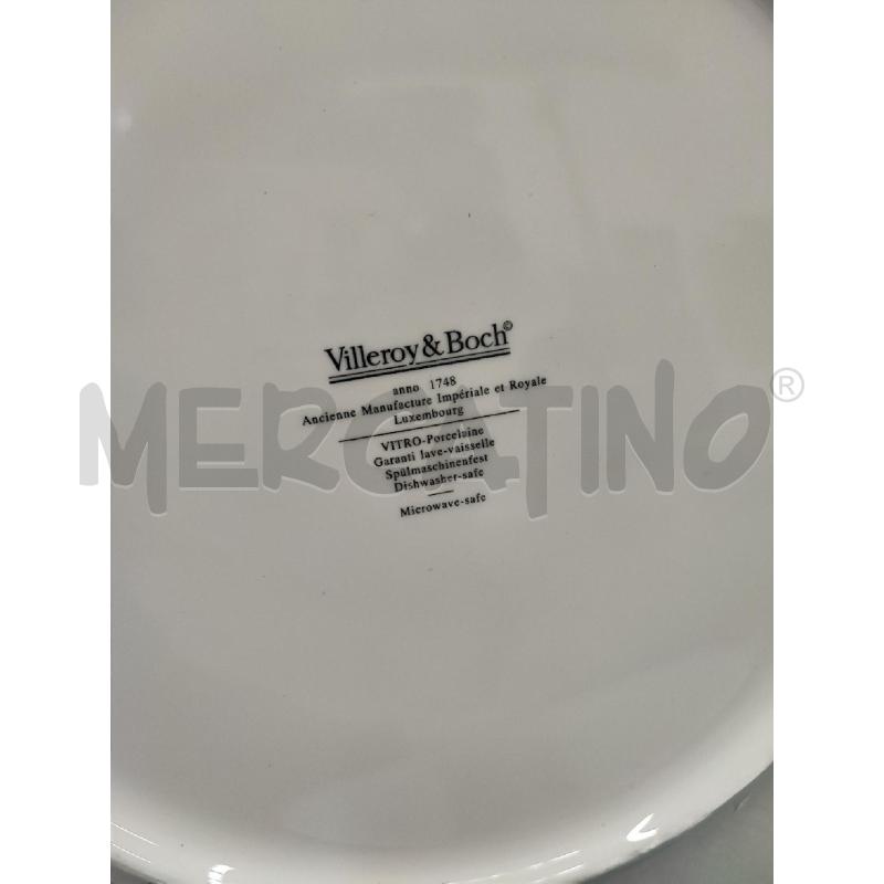 PIATTI VILLEROY E BOCH 7 PZ VERDE PAVONE | Mercatino dell'Usato Roma gregorio vii 3