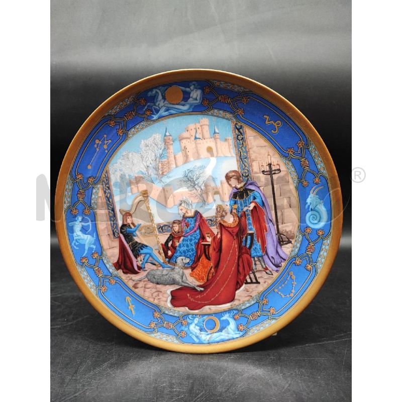 PIATTO BAVARIA SCENA REGINA C  BLU  | Mercatino dell'Usato Roma gregorio vii 1