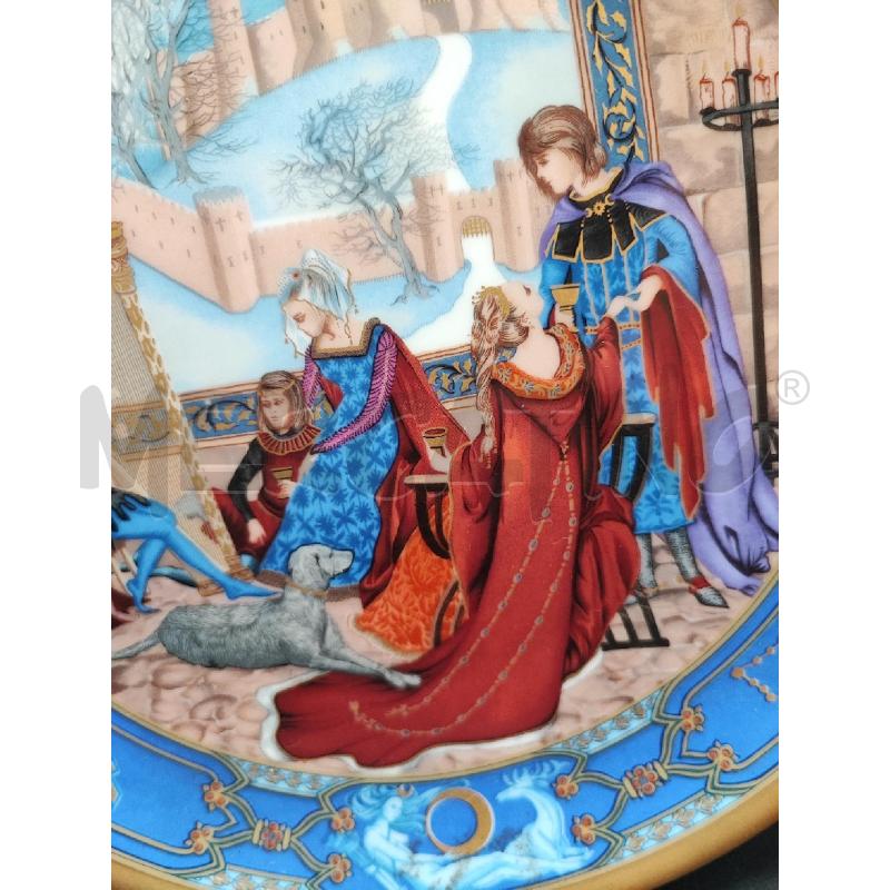 PIATTO BAVARIA SCENA REGINA C  BLU  | Mercatino dell'Usato Roma gregorio vii 2