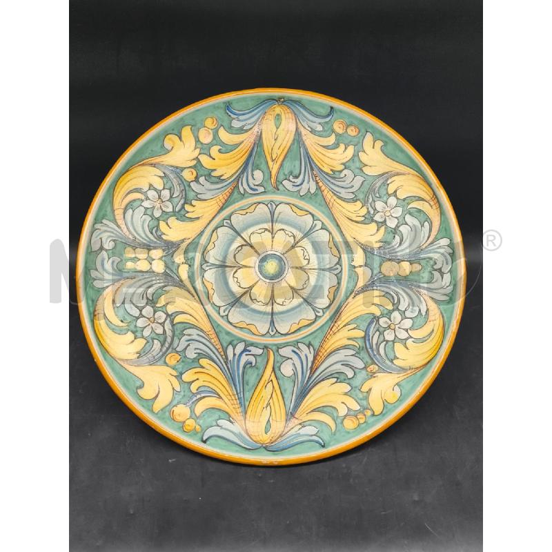 PIATTO CALTAGIRONE DIP 44 CM | Mercatino dell'Usato Roma gregorio vii 1
