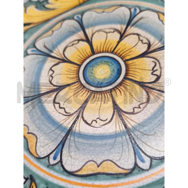 PIATTO CALTAGIRONE DIP 44 CM | Mercatino dell'Usato Roma gregorio vii 2