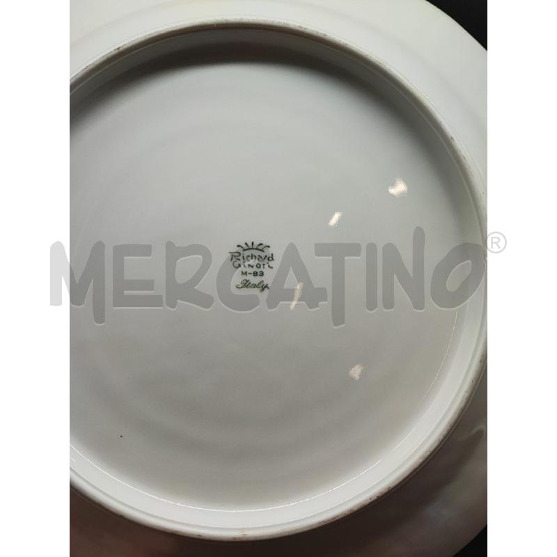 PIATTO DA PORTATA VECCHIO GINORI 33 CM | Mercatino dell'Usato Roma gregorio vii 3