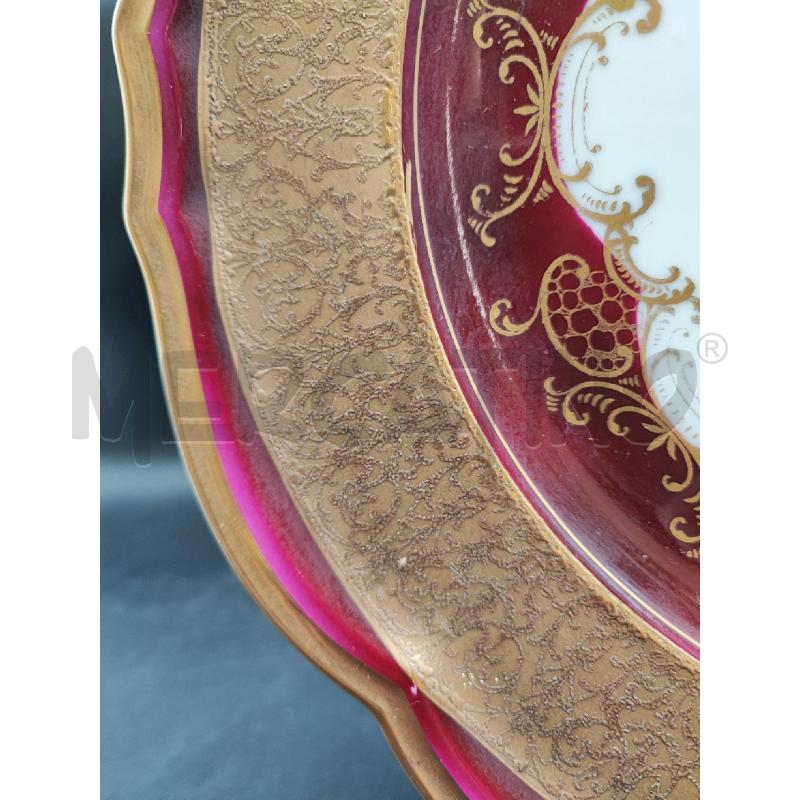 PIATTO DORATO ROSSO GERMANY  | Mercatino dell'Usato Roma gregorio vii 2