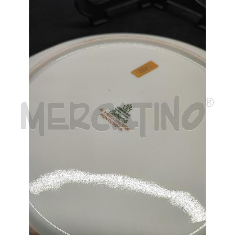 PIATTO DORATO ROSSO GERMANY  | Mercatino dell'Usato Roma gregorio vii 4