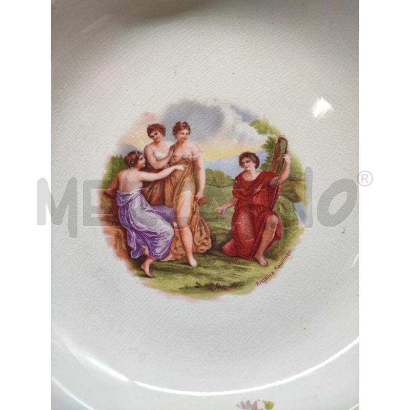 PIATTO FONDO RICHARD ANGELICA KAUFFMANN | Mercatino dell'Usato Roma gregorio vii 2