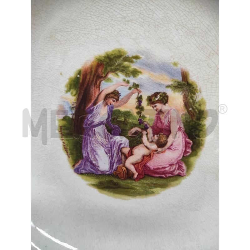 PIATTO FONDO RICHARD ANGELICA KAUFFMANN | Mercatino dell'Usato Roma gregorio vii 3