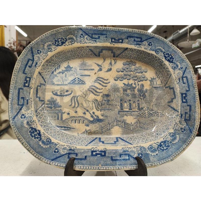 PIATTO OVALE STAFFORSHIRE DA RIV RONDINI  | Mercatino dell'Usato Roma gregorio vii 1