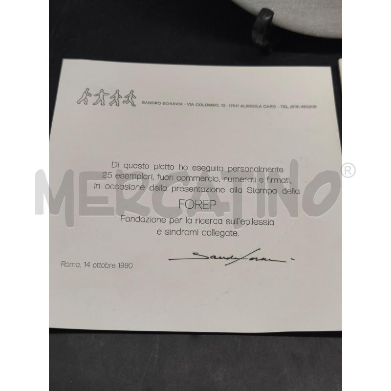 PIATTO TERR SANDRO SORAVIA 6/25  | Mercatino dell'Usato Roma gregorio vii 2