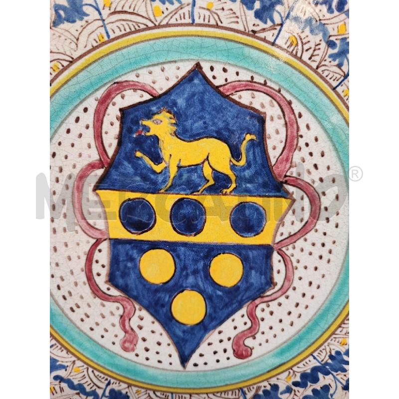 PIATTO VITERBO STEMMA DIP 36 CM | Mercatino dell'Usato Roma gregorio vii 2