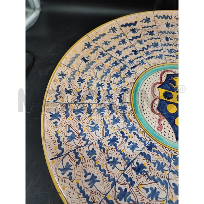 PIATTO VITERBO STEMMA DIP 36 CM | Mercatino dell'Usato Roma gregorio vii 3
