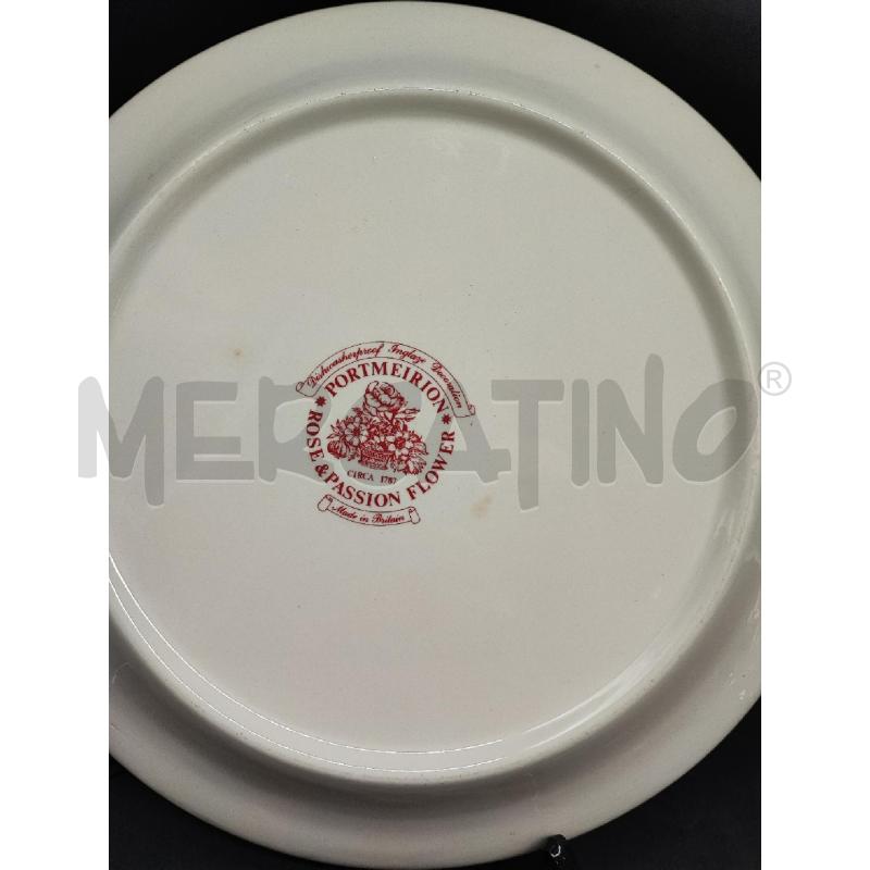 PIATTO  PORTMERION FIORI VARIO  | Mercatino dell'Usato Roma gregorio vii 5