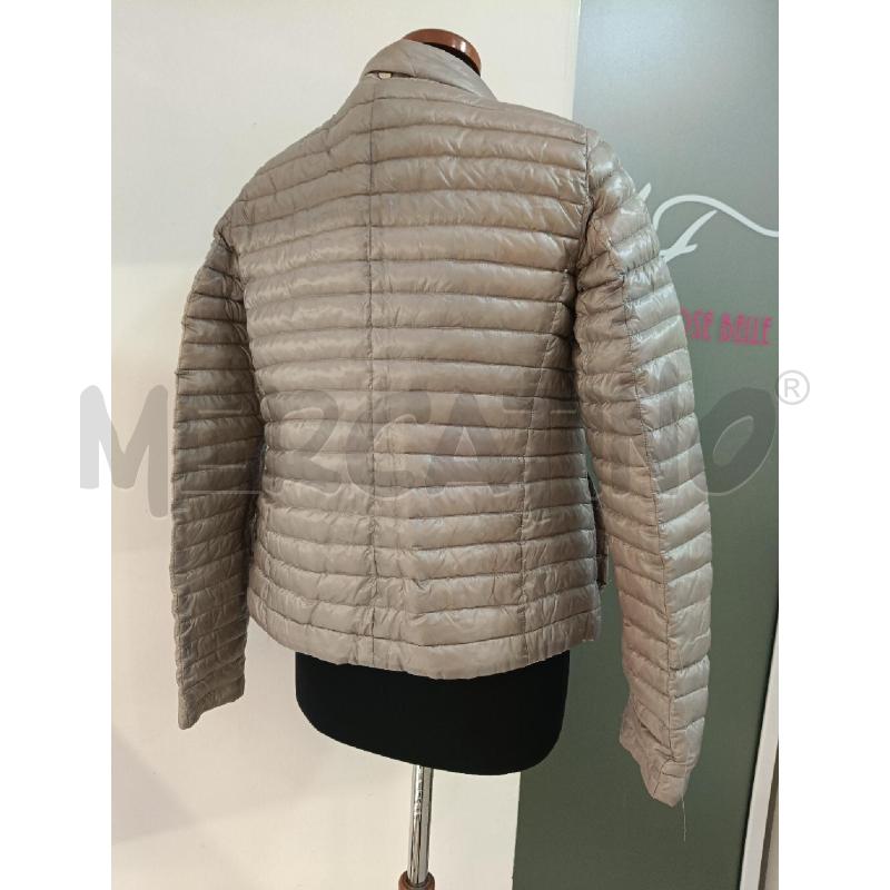 PIUMINO DONNA HERNO DOUBLE BIANCO  BEIGE | Mercatino dell'Usato Roma gregorio vii 4