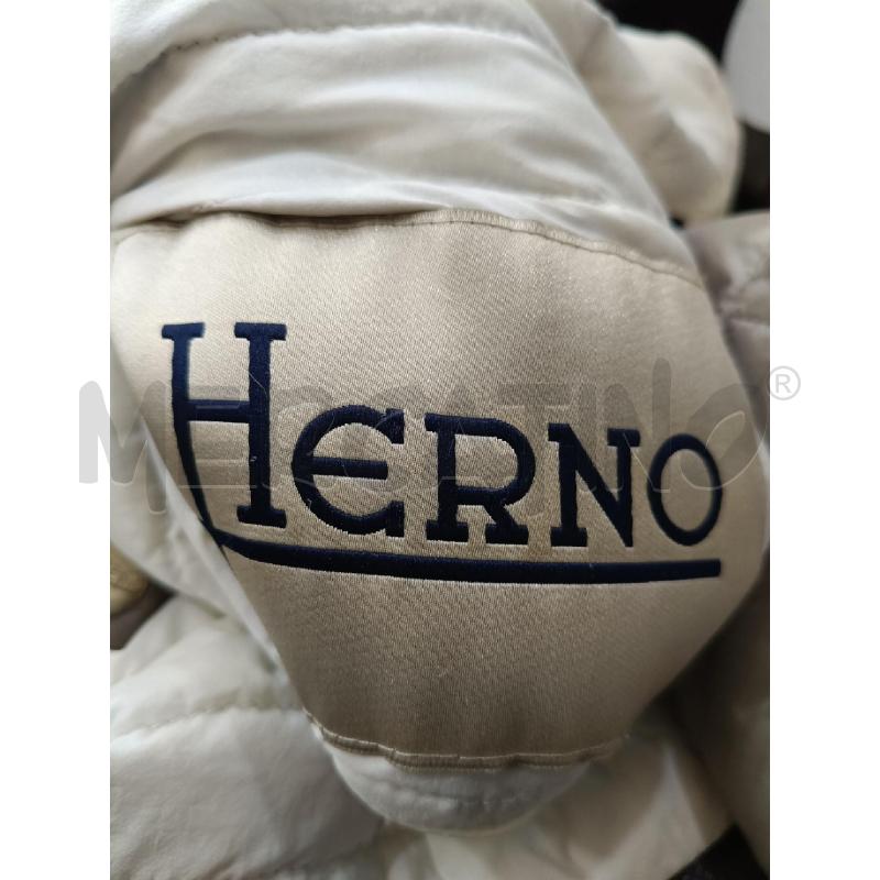 PIUMINO DONNA HERNO DOUBLE BIANCO  BEIGE | Mercatino dell'Usato Roma gregorio vii 5