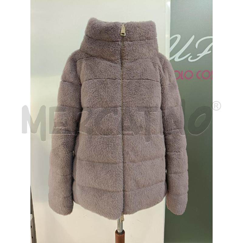 PIUMINO DONNA HERNO VIOLA PELO | Mercatino dell'Usato Roma gregorio vii 1