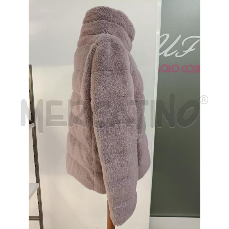 PIUMINO DONNA HERNO VIOLA PELO | Mercatino dell'Usato Roma gregorio vii 2
