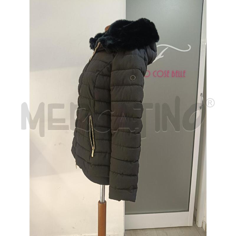 PIUMINO DONNA UPTOBE NERO CAPPUCCIO PELO | Mercatino dell'Usato Roma gregorio vii 3