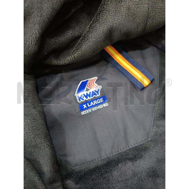 PIUMINO UOMO KWAY BLU INT PILE | Mercatino dell'Usato Roma gregorio vii 4