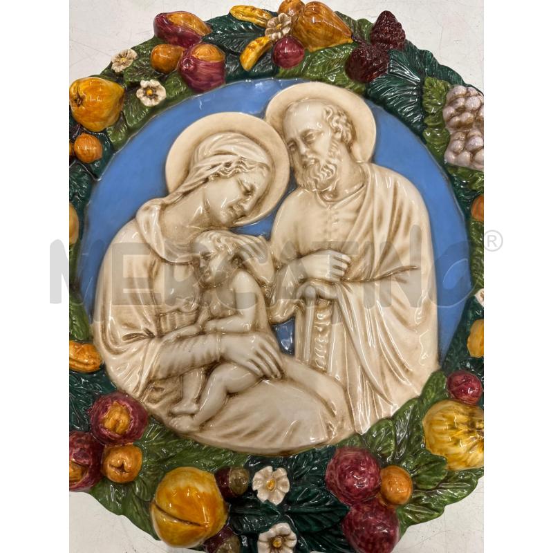 PLACCA DERUTA DIP RELIGIOSA 37 CM | Mercatino dell'Usato Roma gregorio vii 2