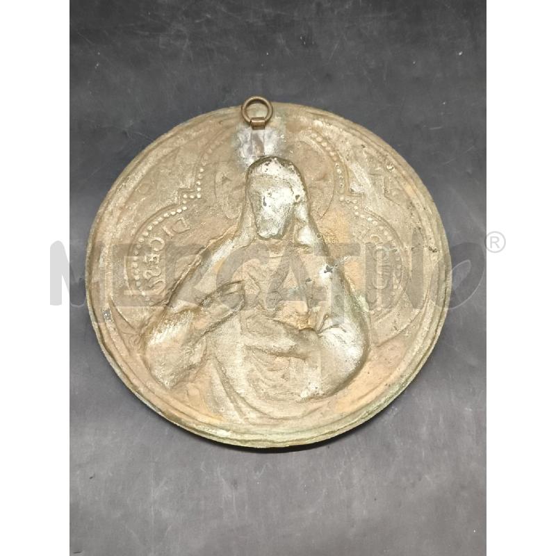 PLACCA SACRO CUORE GRANDE | Mercatino dell'Usato Roma gregorio vii 2