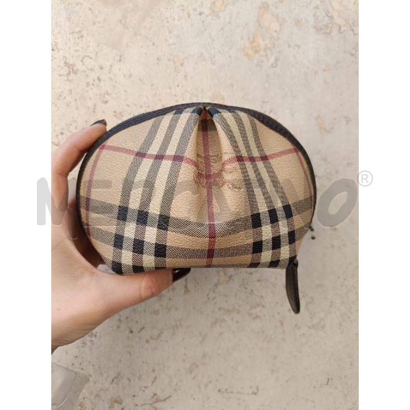 POCHETTE BURBERRY CHECK BEIGE | Mercatino dell'Usato Roma gregorio vii 1